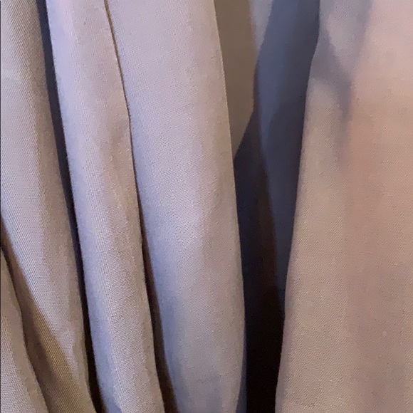 Asymmetrical V Neck maxi sun dress in gray - Picture 5 of 5